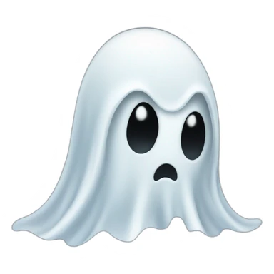 Ghost halloween sticker