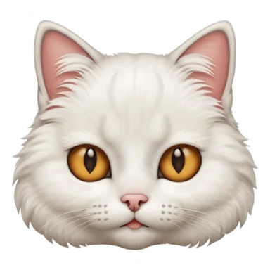 Cat with one eyebrow raised sticker