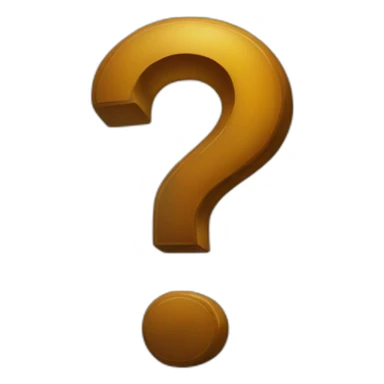 Question mark and exclamation mark sticker