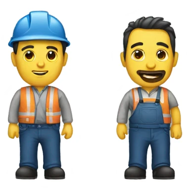 labor and boss sticker