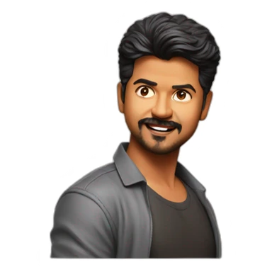 Thalapathy vijay  sticker