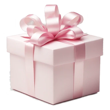 Light pink Christmas gifts under a white Christmas tree  sticker