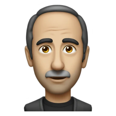 Zemmour noir sticker