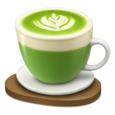 Matcha latte  sticker