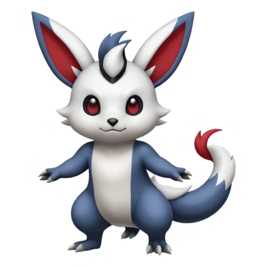 Zangoose-Minccino-Absol-Pachirisu-fusion sticker