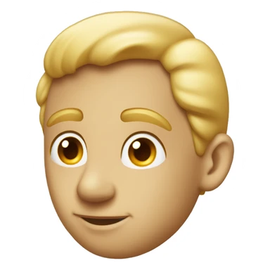 Profile view of pinnnochio’s face  sticker