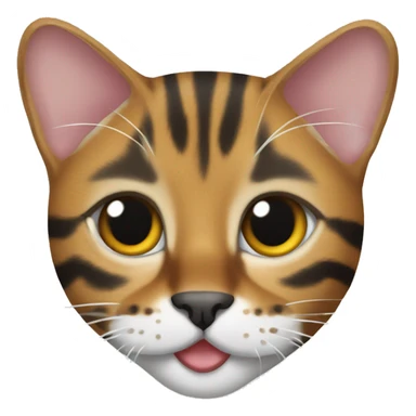 Bengal cat,Spotted Coat,short hair sticker