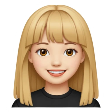 Lalisa emojisi sticker