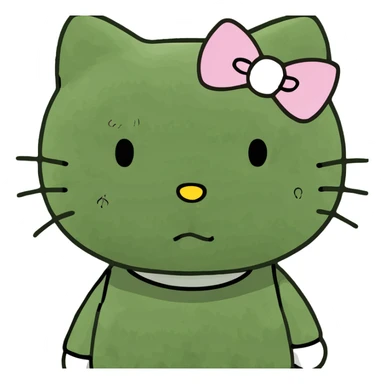 hello kitty  sticker