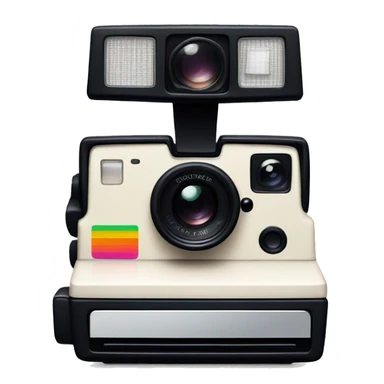 Polaroid camera sticker