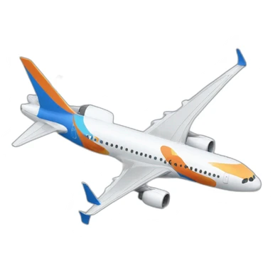 Create me an emoji with the airline "flydubai" colours theme and a discord emoji in-side sticker
