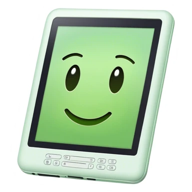 kindle na cor verde claro  sticker