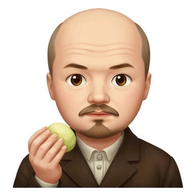 Lenin ăn mochi sticker