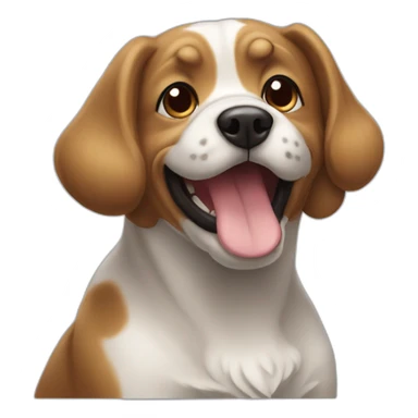 Boule dog français  sticker