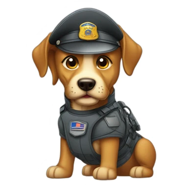 guard dogs cartoons sticker