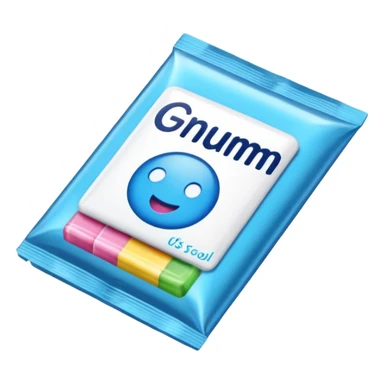 Pack of gum  sticker