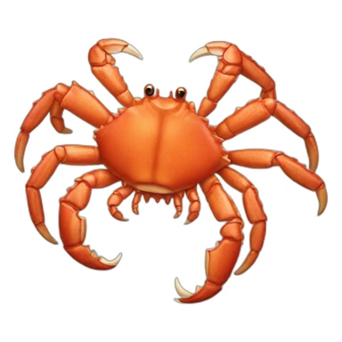 king crab sticker