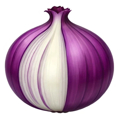 red onion sticker