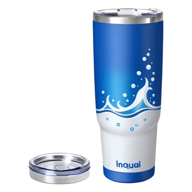 Royal blue THE QUENCHER H2.0 FLOWSTATE™ TUMBLER | 40 OZ  sticker