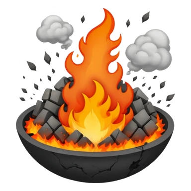 World being destroyed sticker