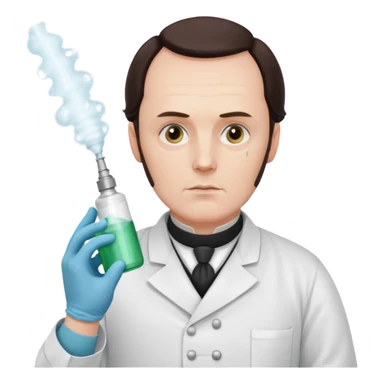 joseph listers use of the carbolic spray during a victorian operation sticker