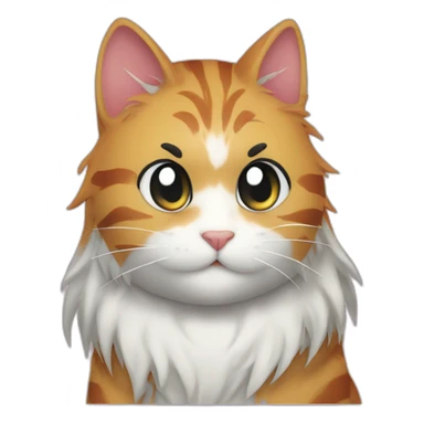 cat ichigo kurosaki sticker