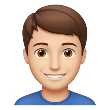 handsome guy sticker