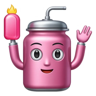 termo owala rosado sticker