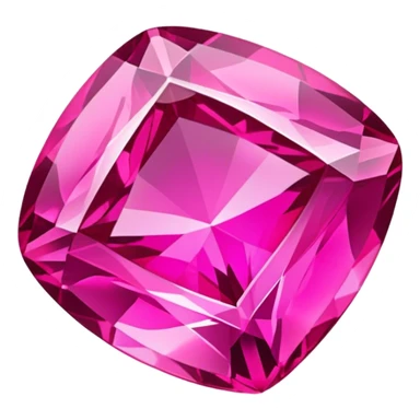 Hot Pink topaz gem sticker