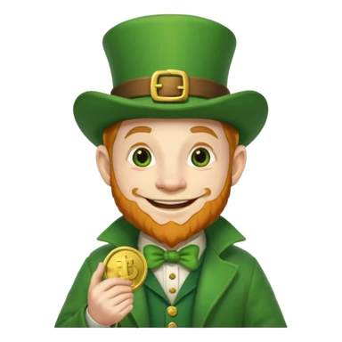 Leprechaun sticker
