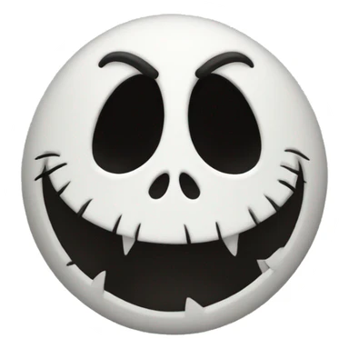 The nightmare before Christmas sticker
