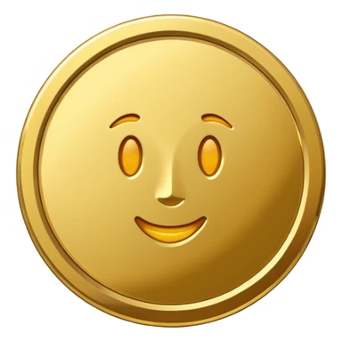 gold coin sticker