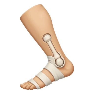 broken leg @emoji sticker