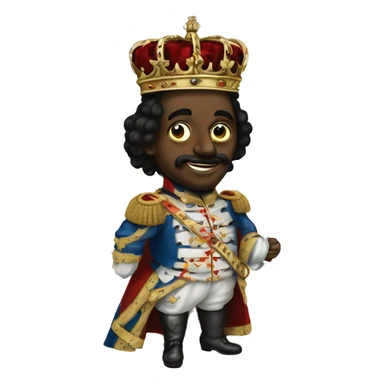 The King of Great Britain in the 17th century, George 1 sticker