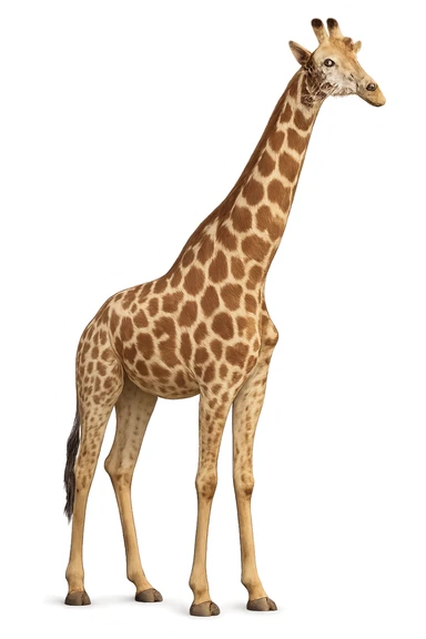 Giraffe sticker