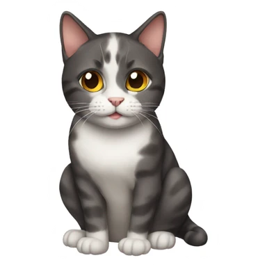 Cat cat sticker