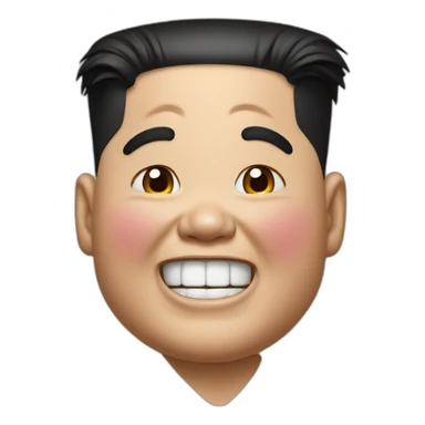Kim jong un tears of joy sticker