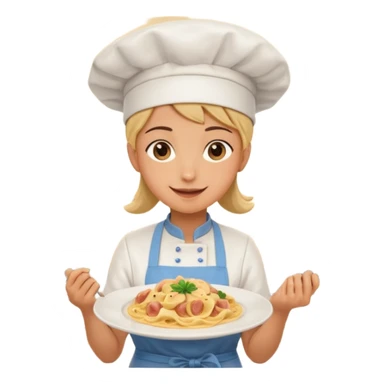 Bestie emoji were I kidnap but before that I make good carbonara in my besties kitchen sticker