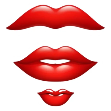 Kisses sticker