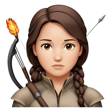 Hunger games sticker