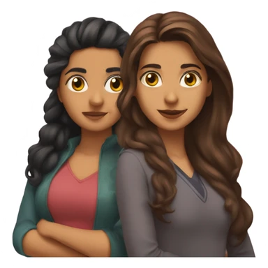 Sonia and veena and Kavita  sticker