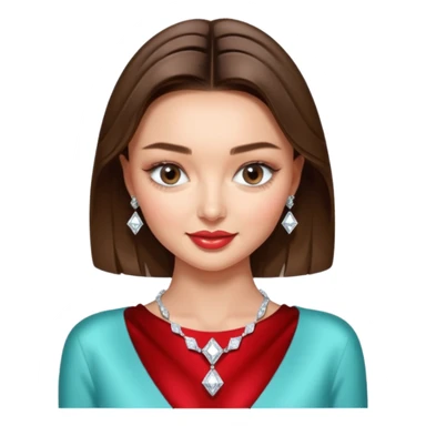 diamonds to supermodel Miranda Kerr sticker