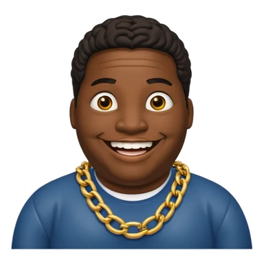 The character Big Worm from the movie Friday sticker