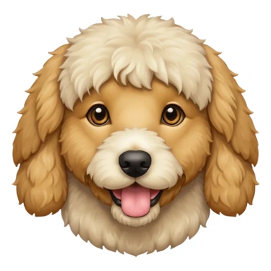Golden doodle sticker