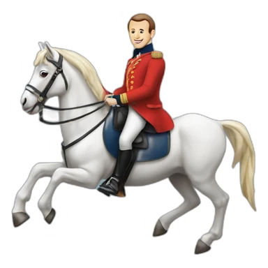 MACRON SUR UN CHAMEAU sticker