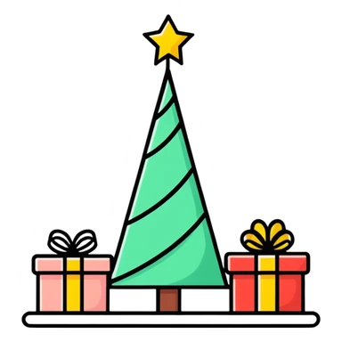 Aesthetic new year sticker