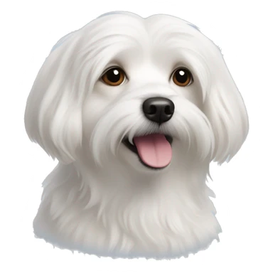Coton de tulear and chihuahua mix sticker