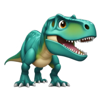 tyrannosaurus-blue sticker