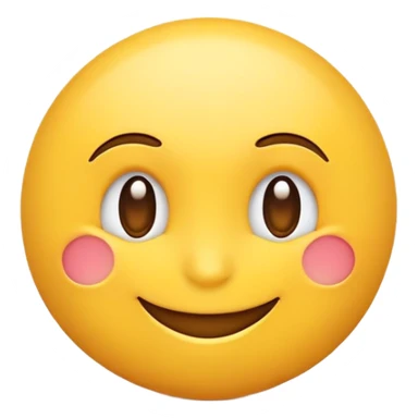 Proud smirking emoji sticker