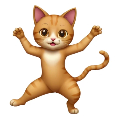 Un chat qui danse sticker